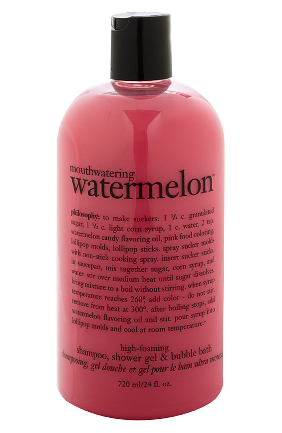 philosophy 'mouthwatering watermelon' highfoaming shampoo, shower gel & bubble bath Nordstrom