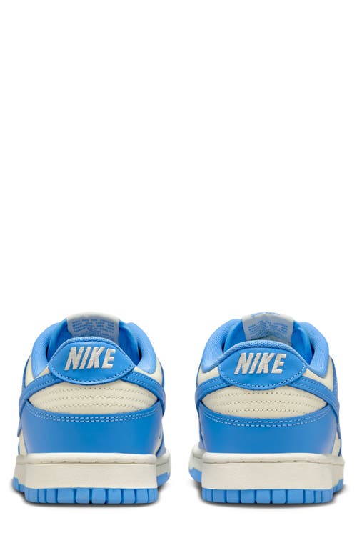 Shop Nike Dunk Low Retro Bttys Sneaker In Coconut Milk/blue/gym Red