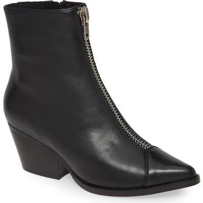 Jeffrey Campbell Landyn Zip Bootie, Black