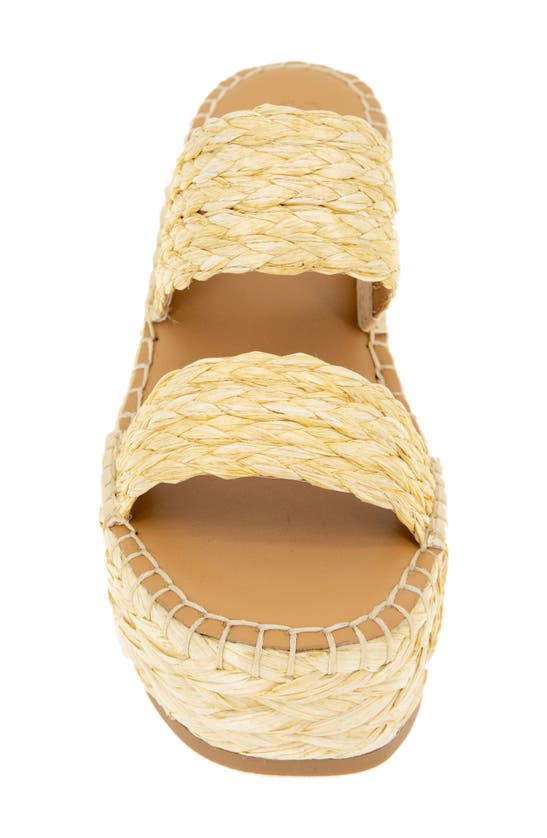 Splendid Linda Espadrille Platform Wedge Sandal In Natural