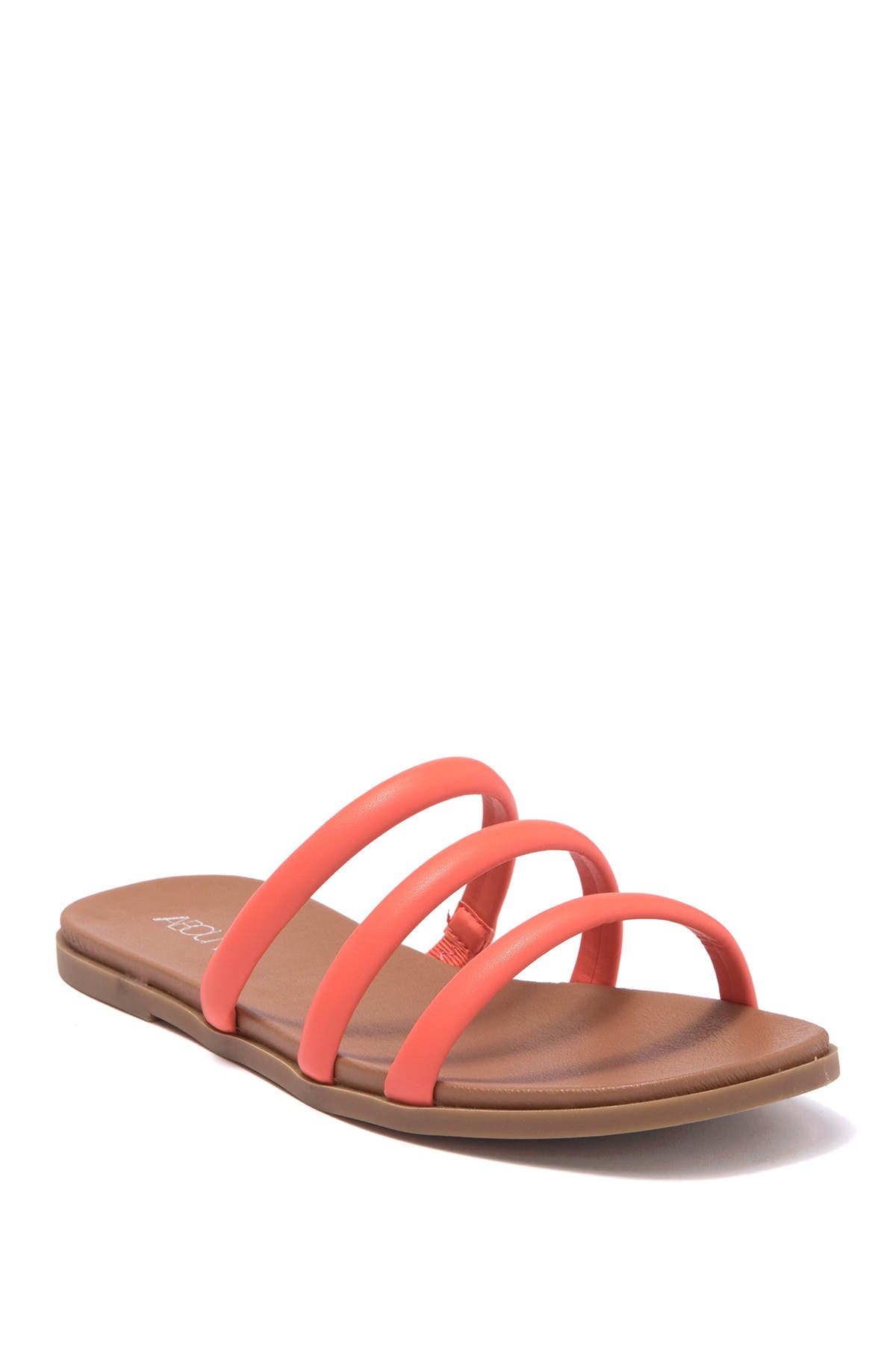 Abound Sammira Strappy Flat Sandal In Coral Camelia