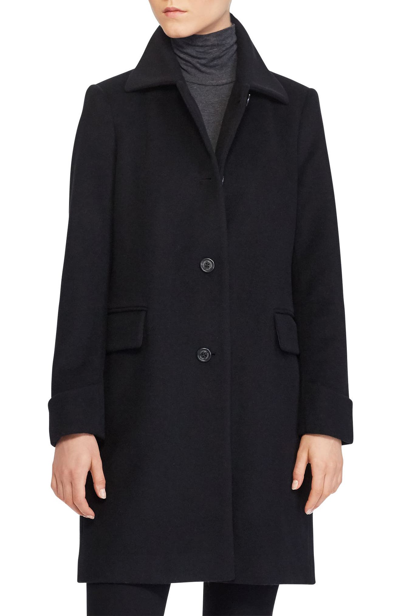 Lauren Ralph Lauren Wool Blend Coat | Nordstrom