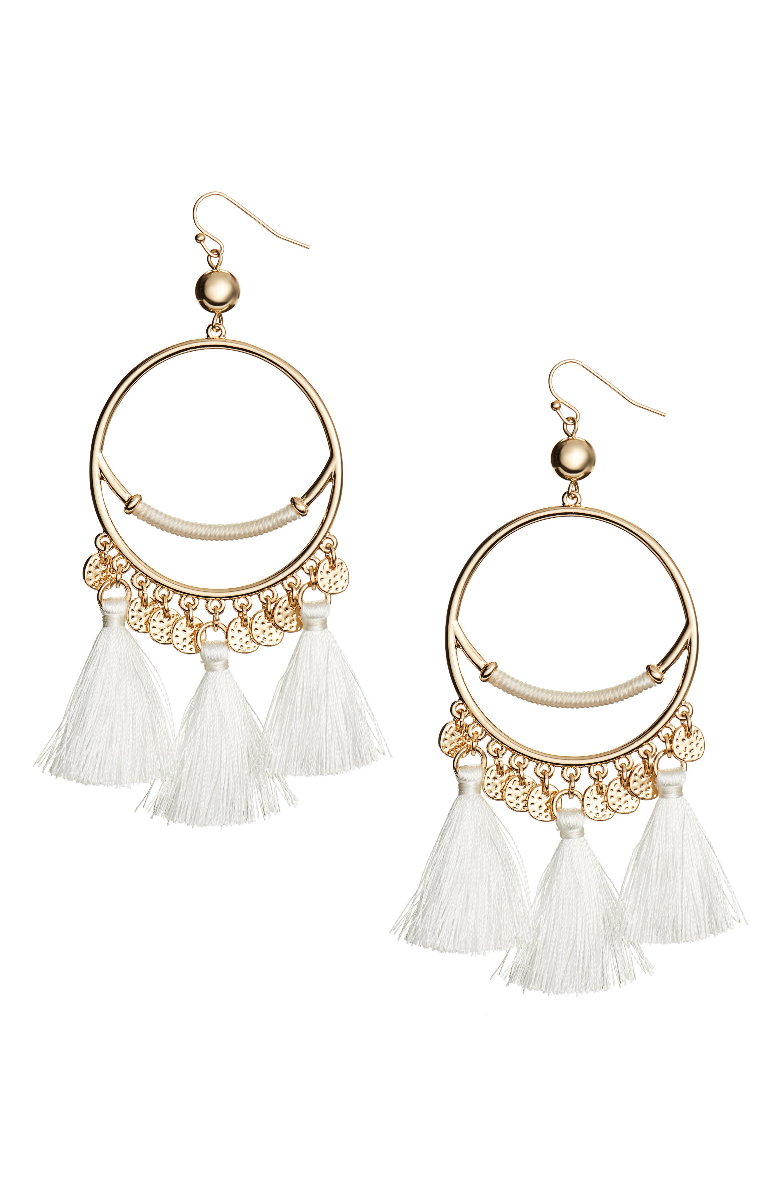 lilly pulitzer tassel earrings