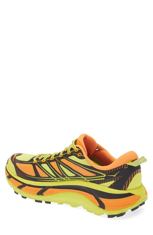 Hoka Mafate Speed 2 Trail Running Shoes In Electric Tangerine/citrus