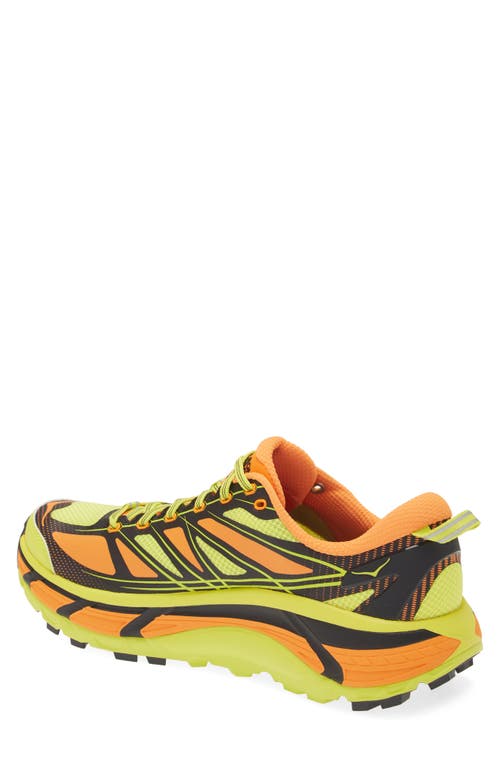 Shop Hoka Mafate Speed 2 Sneaker In Electric Tangerine/citrus