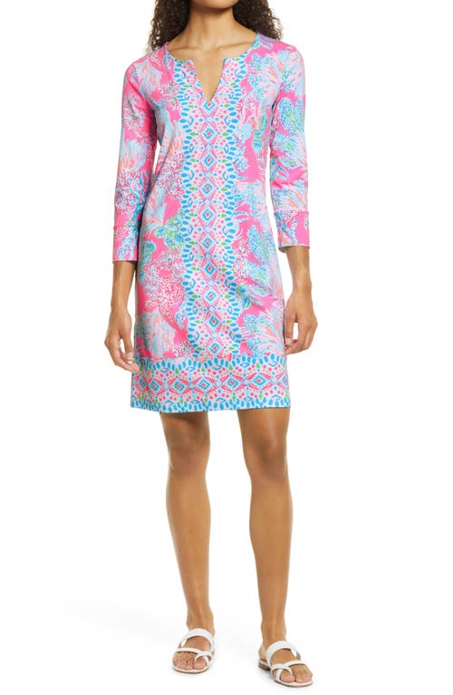 Lilly Pulitzer® Nadine UPF 50+ Shift Dress in Presecco Pink Seaing Things