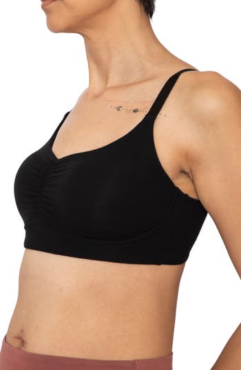 Anaono Women's Monica Pocketed Post-surgery Recovery Full Coverage Bra  Black - Xx Large : Target