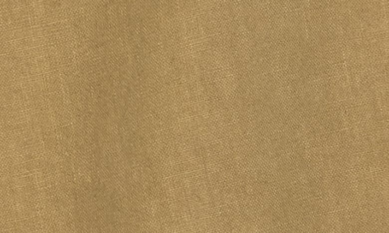 John Varvatos Johnny Flat Front Shorts In Light Camel