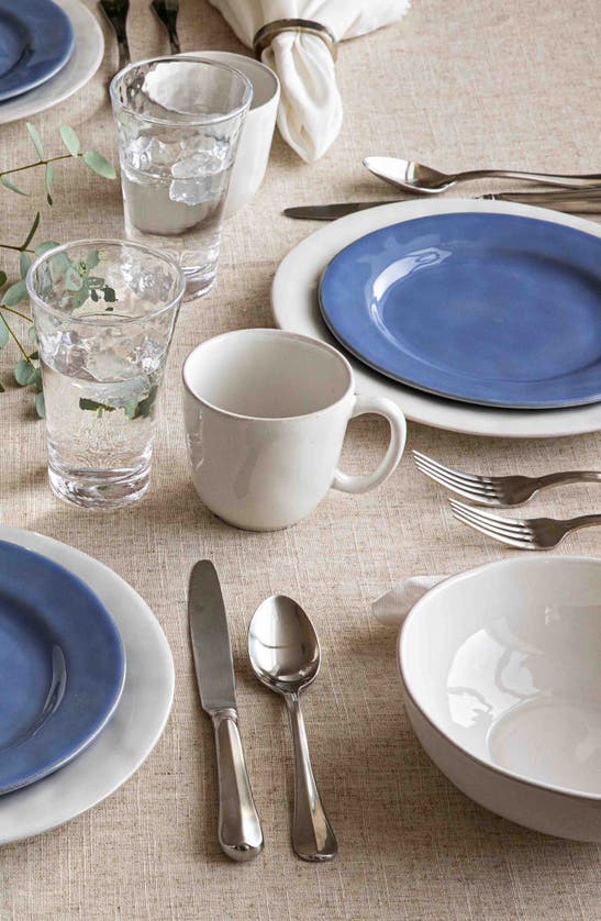 Shop Juliska Puro Coupe 16-piece Place Setting In Whitewash