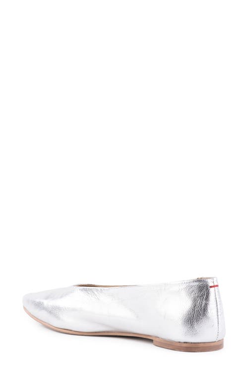 Shop Seychelles American Dreams Flat In Silver