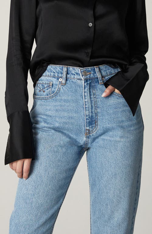 Unpublished Sloane High Rise Cigarette In Miracle Mile In Medium Blue