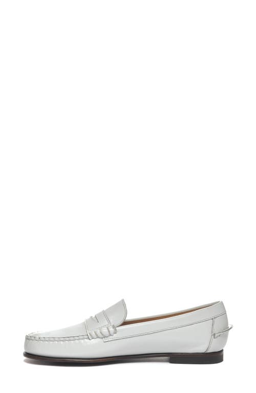 Shop Sebago Danielle Pop Loafer In White