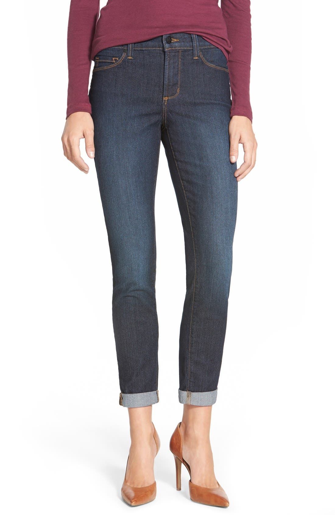 nydj boyfriend jeans petite