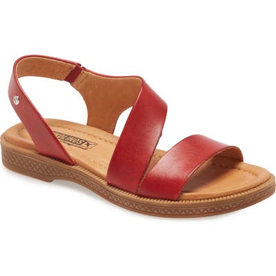 Pikolinos Moraira Sandal, Red