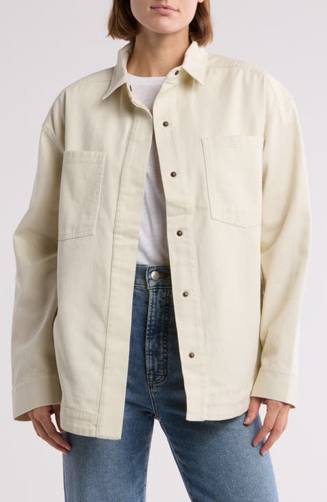 Twill Shirt Jacket