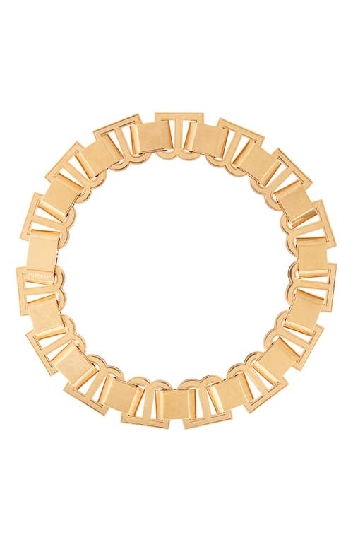 Balenciaga Hourglass Choker in Gold at Nordstrom, Size Small