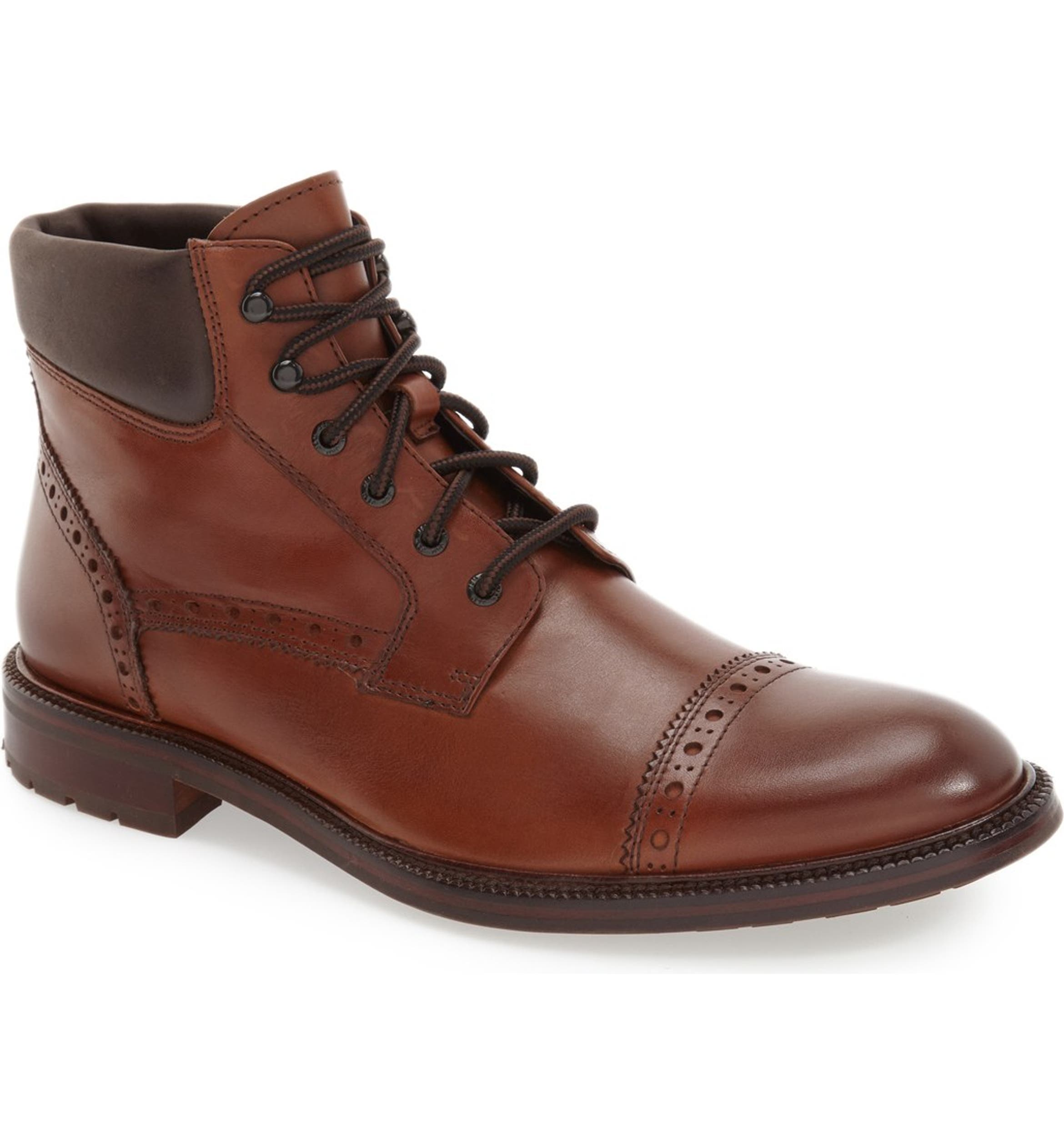J&M 1850 'Fulton' Cap Toe Boot (Men) | Nordstrom