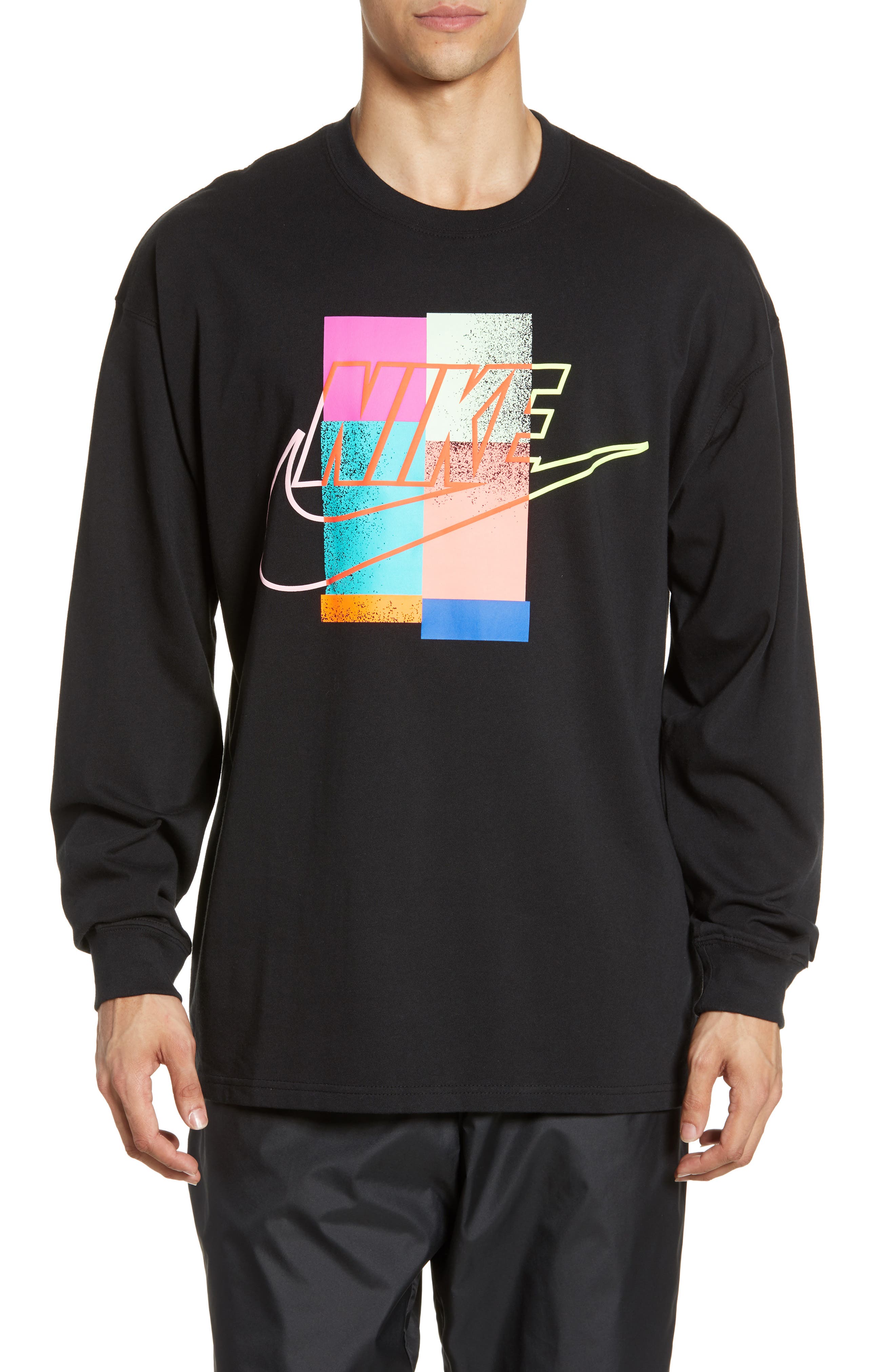 Nike X Atmos Long-Sleeve T-Shirt, Black