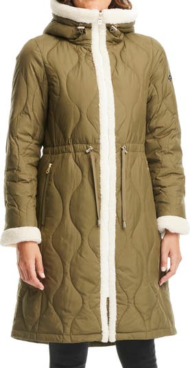 Faux Shearling Coat  Kate Spade New York