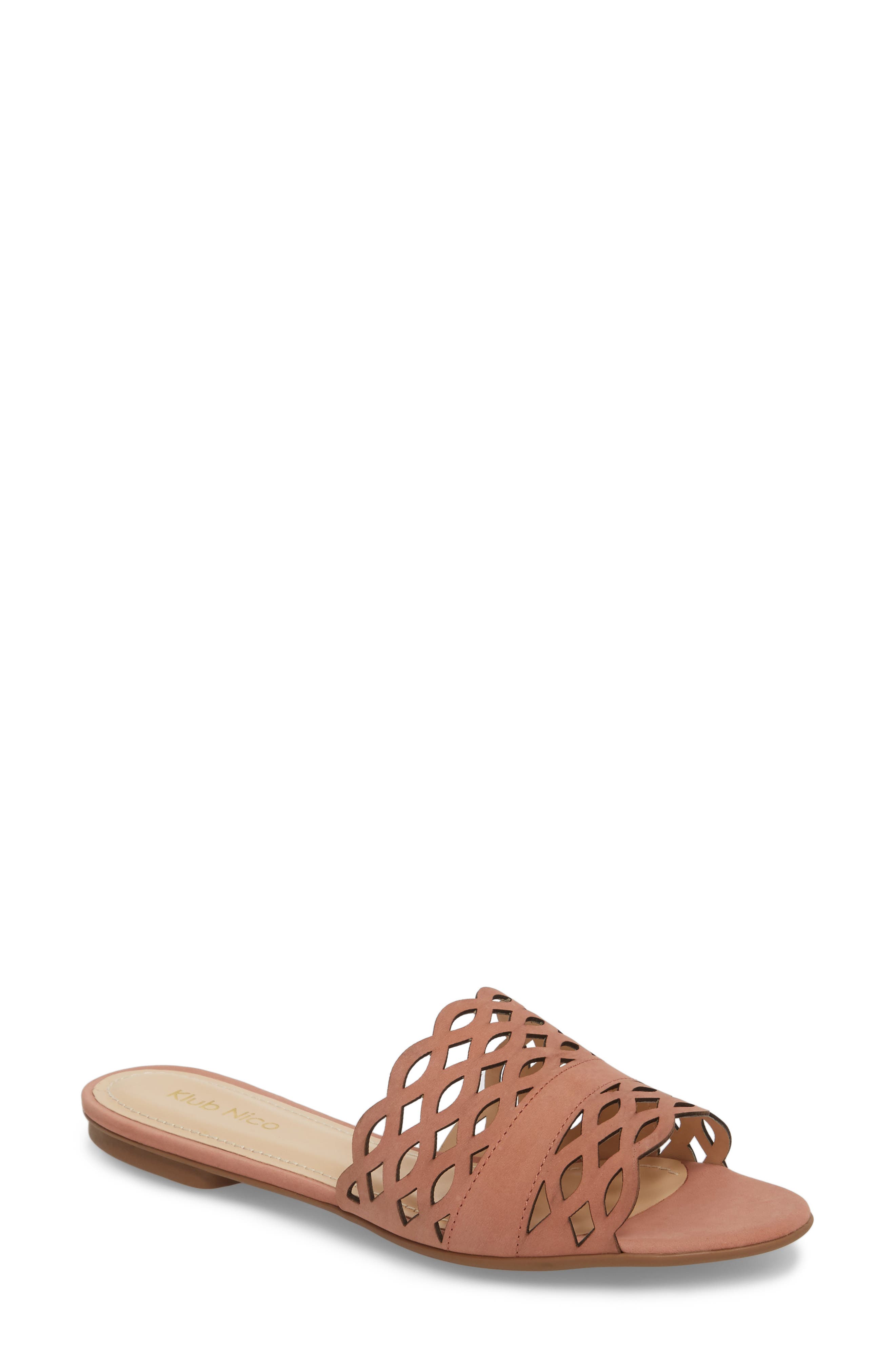 Klub Nico Gynne Slide Sandal, Pink