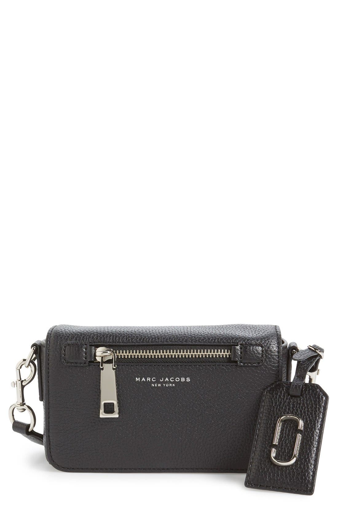 marc jacobs leather crossbody bag
