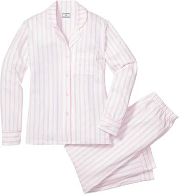 Pajama Shirt and Pants - Light pink/striped - Ladies
