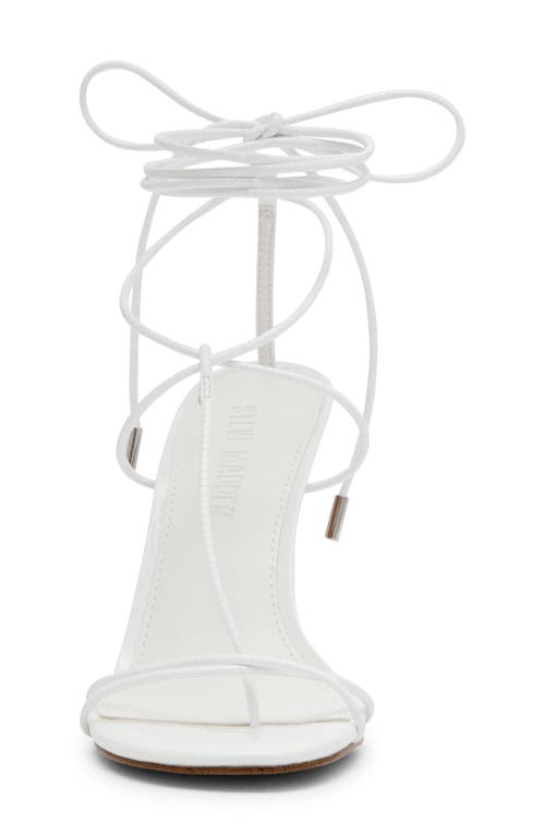 Shop Steve Madden Temptation Strappy Sandal In White