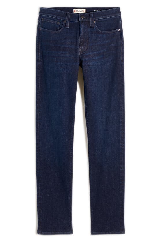 Shop Madewell Athletic Slim Jeans In Chapman Wash
