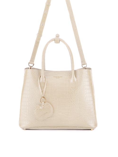 Teddy Blake Vanessa Croco 14" In Cream