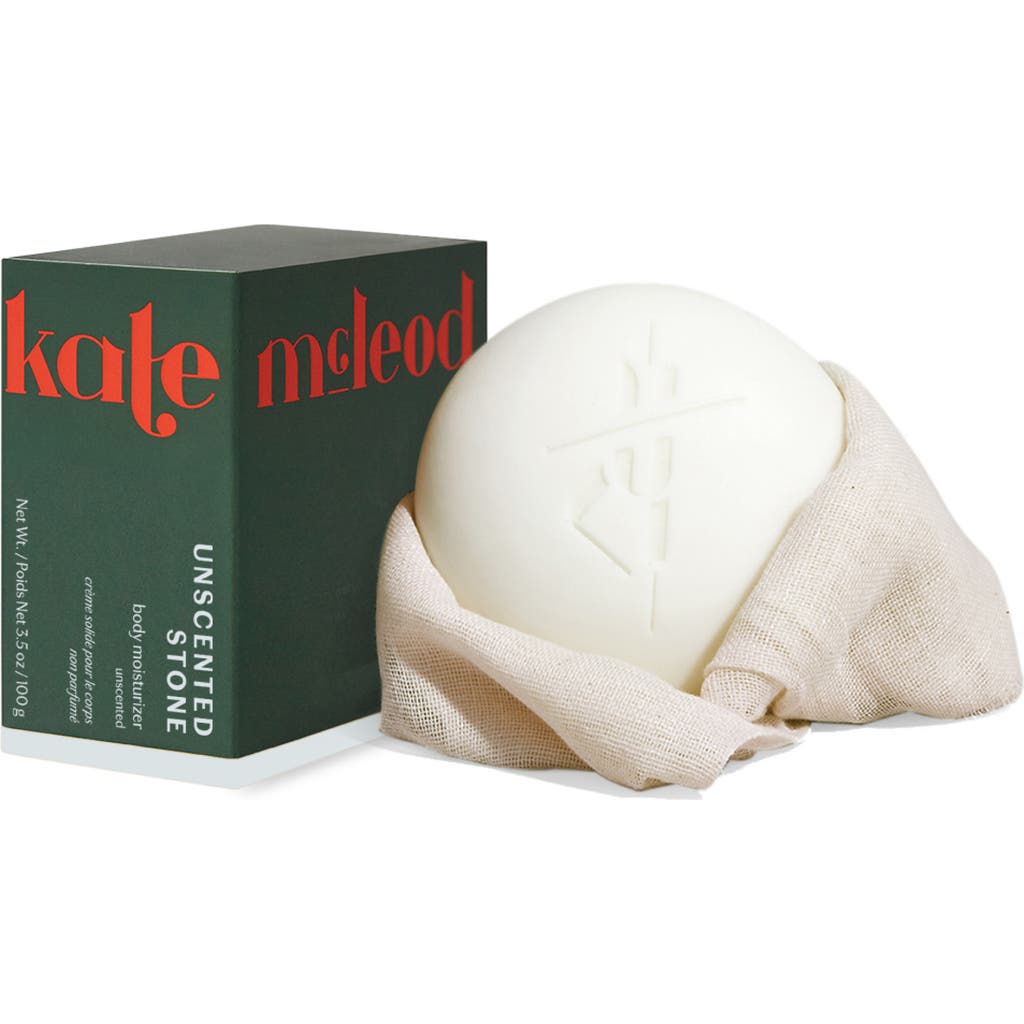 Kate Mcleod The Body Stone - Deep Moisturizing Cocoa Butter Lotion Bar For Dry Skin Treatment Unscented 3.5 oz / In Refill