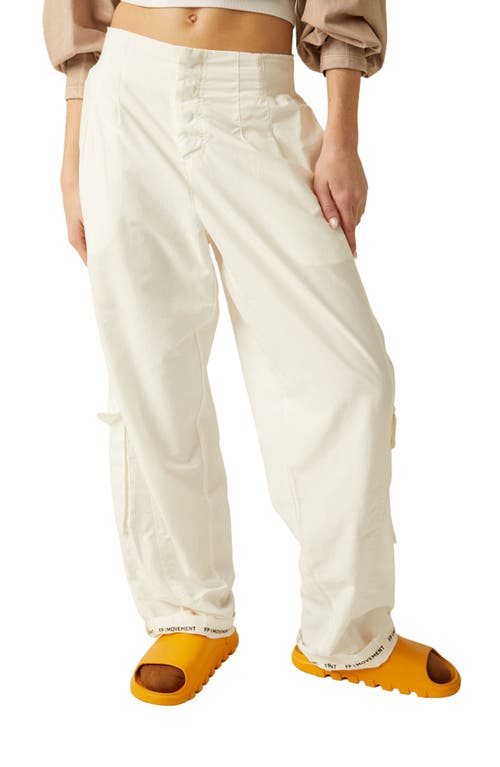 Mesmerize Me Cargo Pants in Painted White