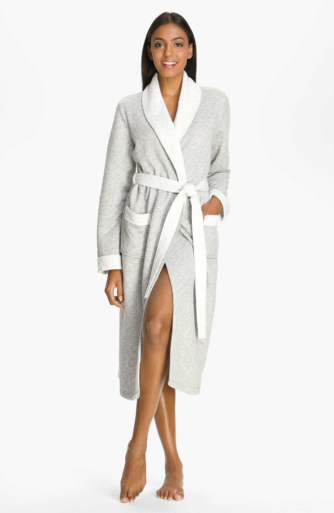 Nordstrom Two Tone Quilted Robe Nordstrom