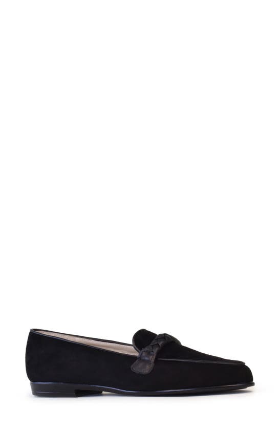 Amalfi By Rangoni Obelix Braided Strap Loafer In Black Cashmere/ Black ...