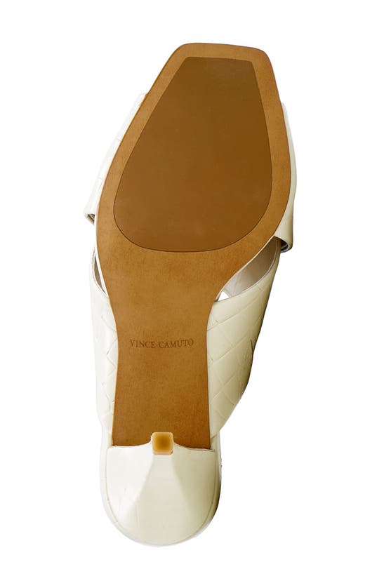 Shop Vince Camuto Rehnya Slide Sandal In Swan 05