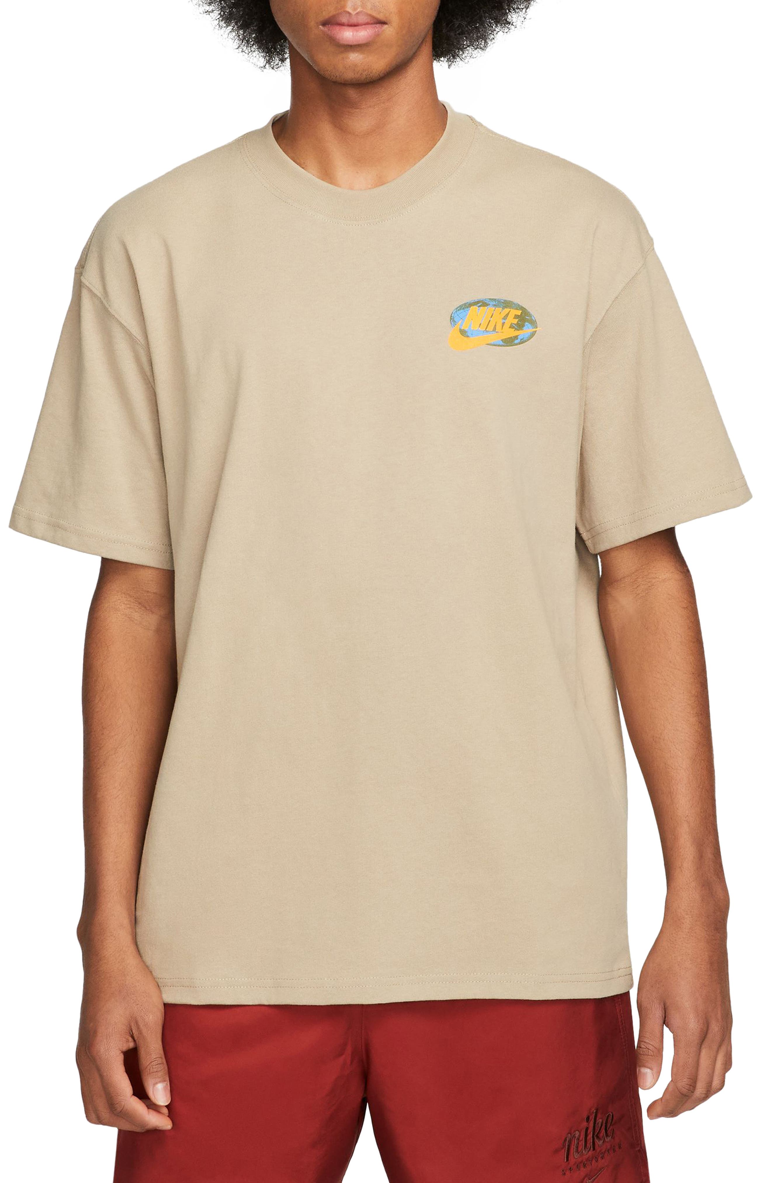 black and brown graphic tee