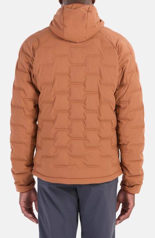 Shop Marmot Warmcube™ Active Novus Insulated Hooded Jacket In Auburn