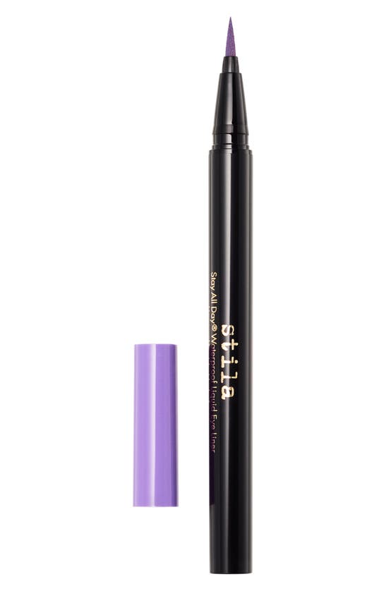 Shop Stila Stay All Day® Waterproof Liquid Eyeliner In Violet Haze