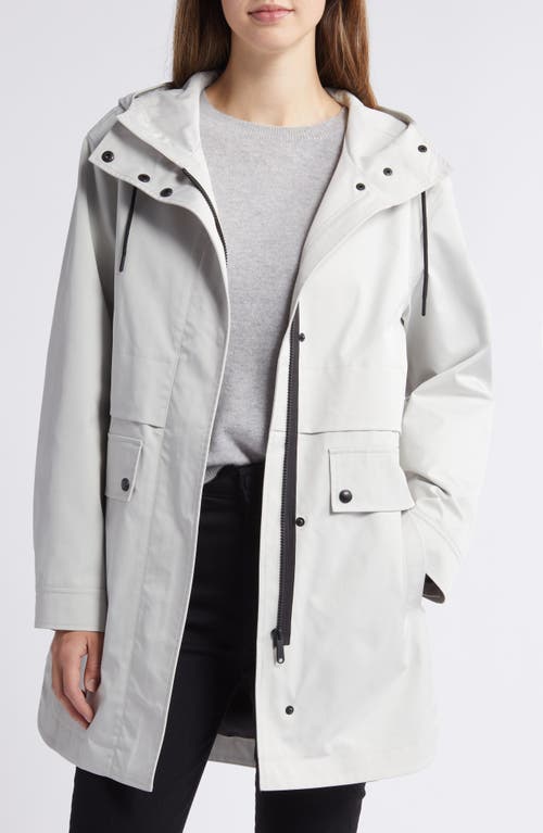 Shop Sam Edelman Hooded Jacket In Feather Grey