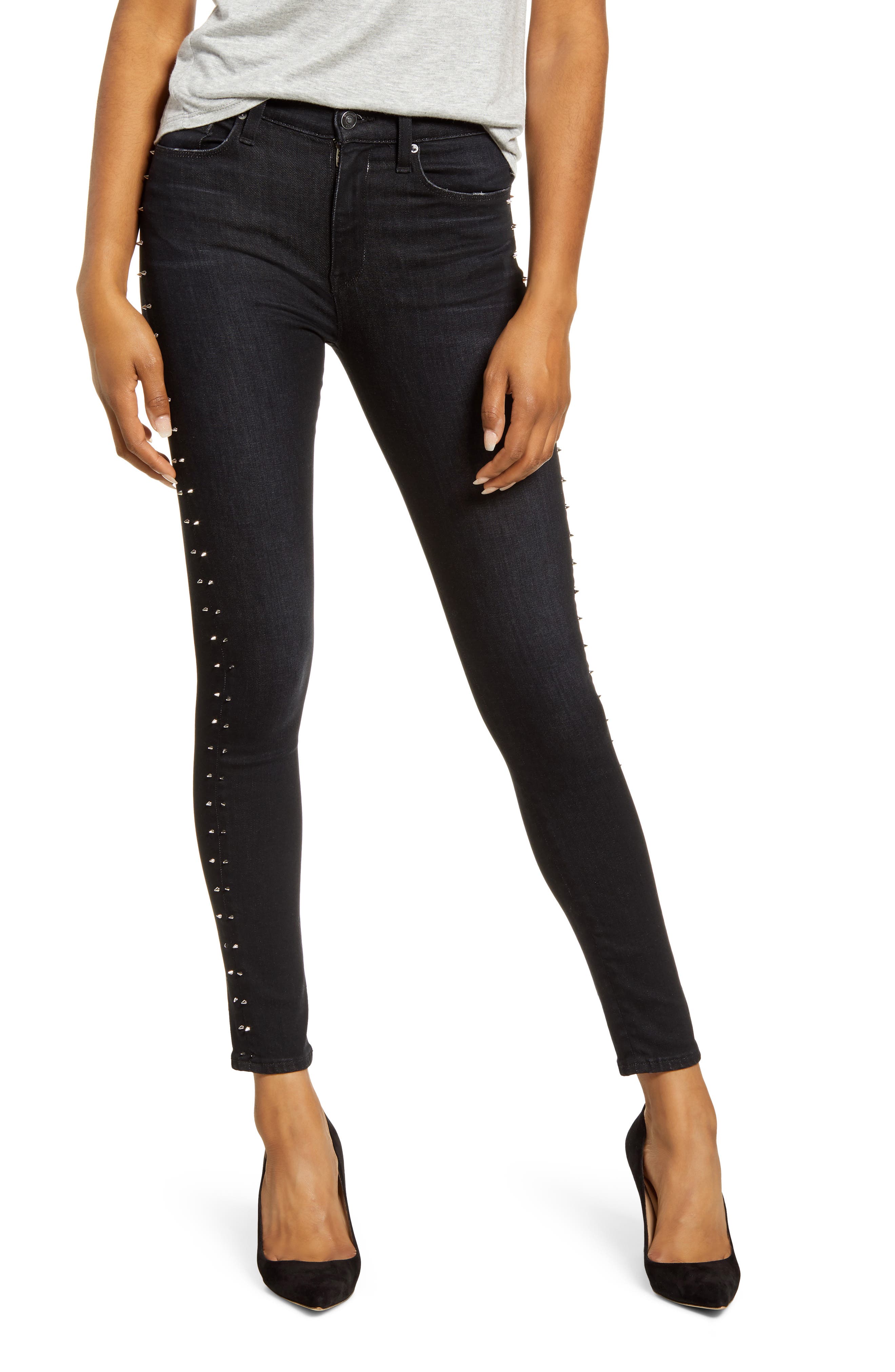 hudson barbara high rise super skinny jeans