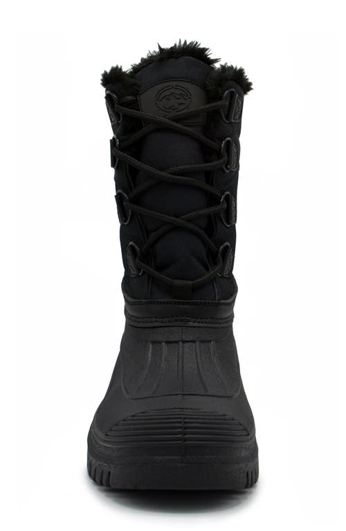 Polar Range Men's Decker Cold Weather Snow Boot In Black