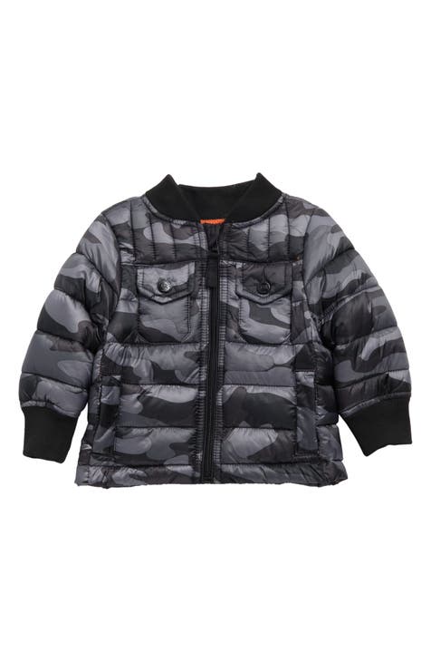 Quilted Packable Knit Jacket (Baby)