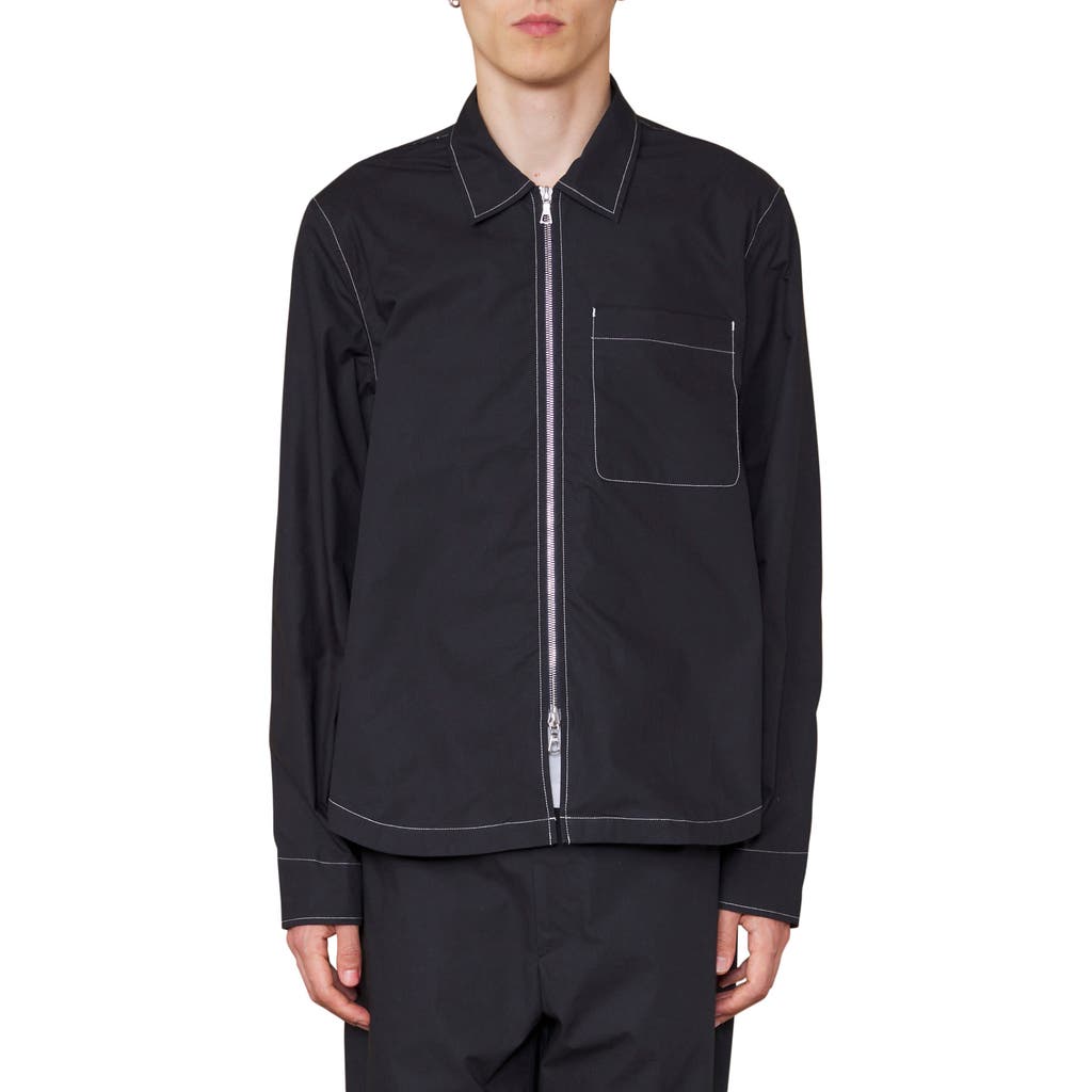 OFFICINE GENERALE OFFICINE GÉNÉRALE MALO ORGANIC COTTON POPLIN JACKET