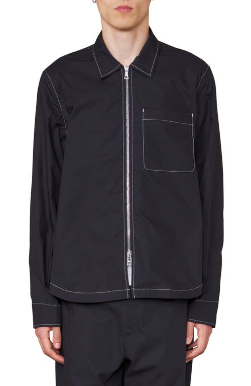 OFFICINE GENERALE OFFICINE GÉNÉRALE MALO ORGANIC COTTON POPLIN JACKET 