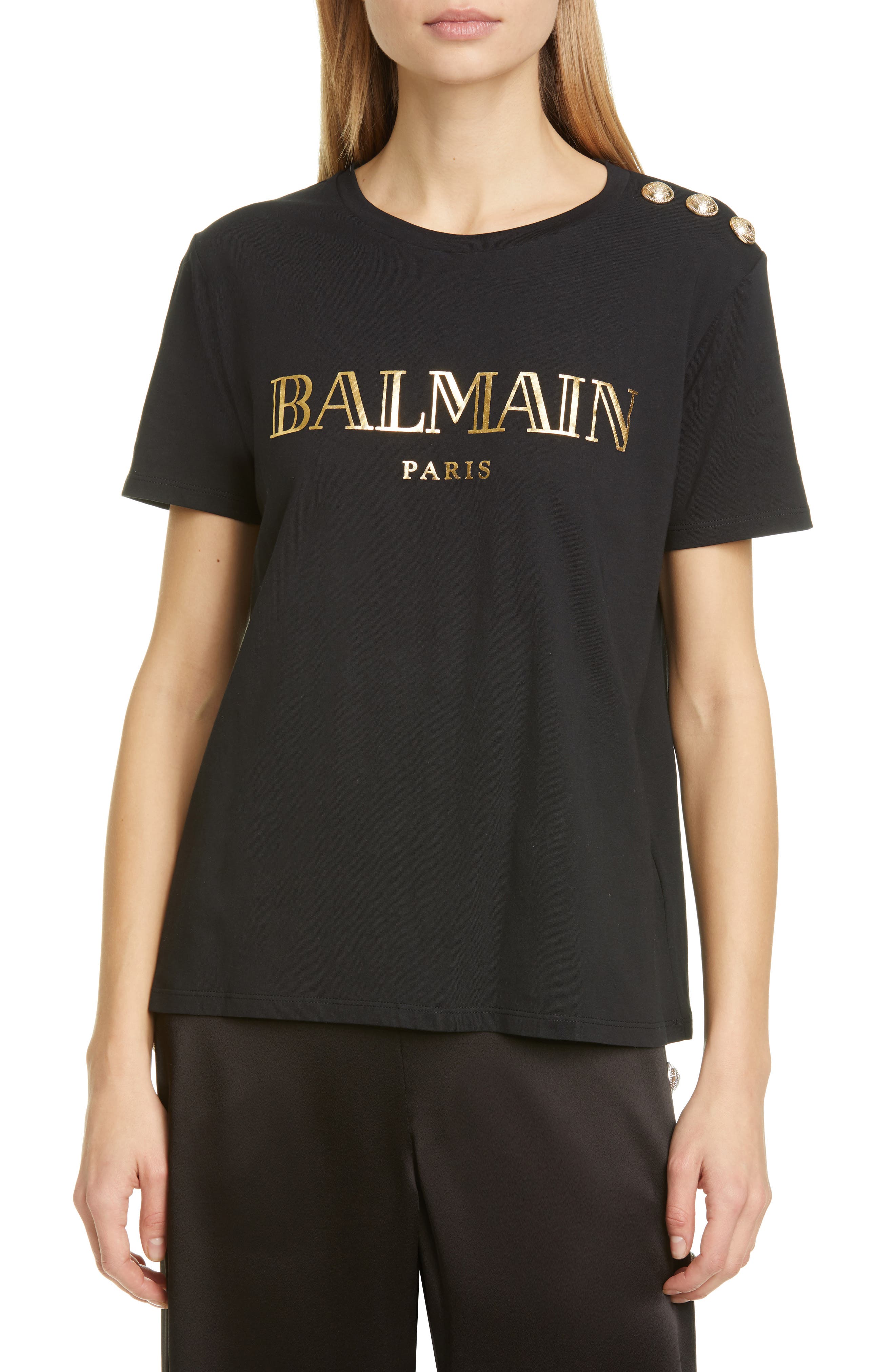 balmain inspired t shirt