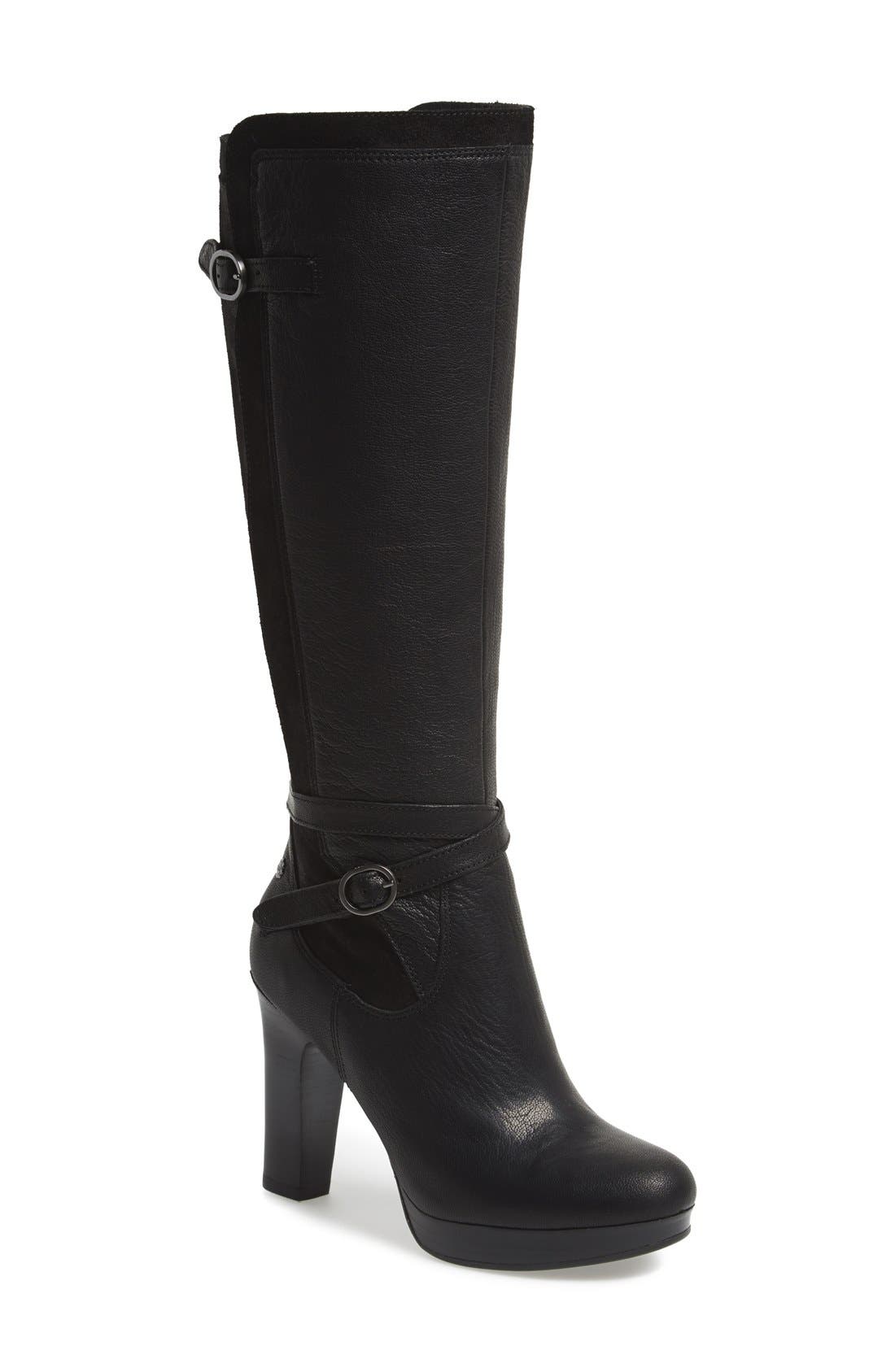knee high leather ugg boots