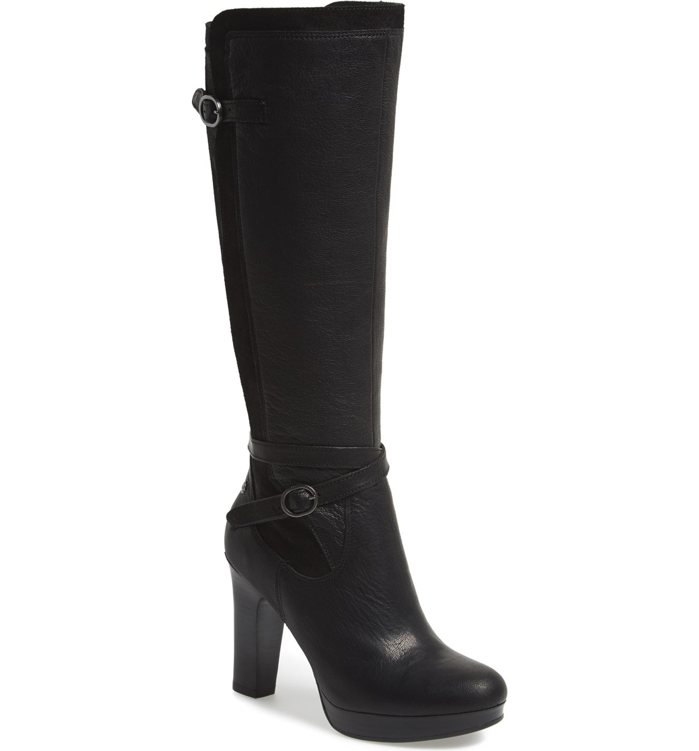 UGG® Australia 'Linde' Leather & Suede Knee High Boot (Women) | Nordstrom