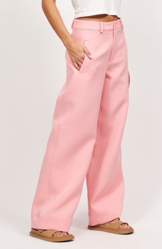 Equipment Women's Andres Wide-leg Trousers In Flamingo Pink