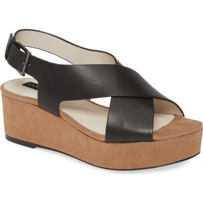 Sanctuary Cruise Platform Sandal, Black