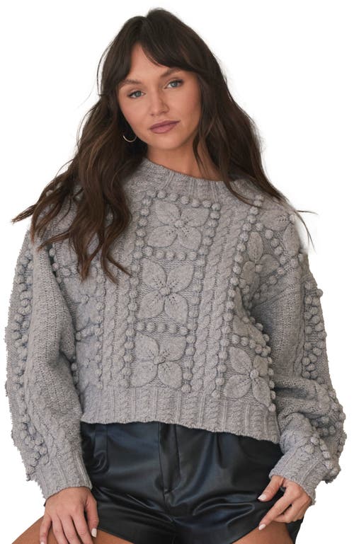 Shop Btb Los Angeles Simone Sweater In Grey