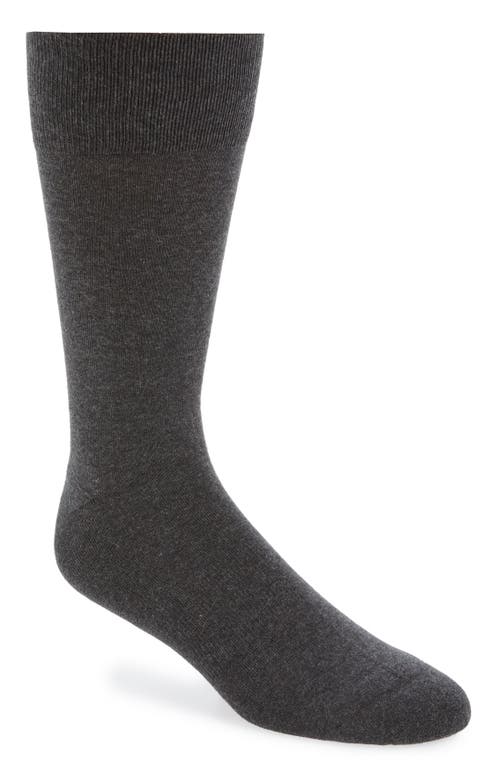 Nordstrom Cushion Foot Arch Support Socks in Charcoal Heather at Nordstrom